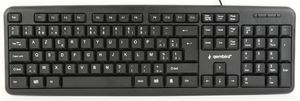 Gembird KB-U-103-BE toetsenbord USB AZERTY Belgisch Zwart