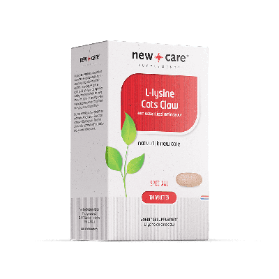 New Care Speciaal L-Lysine Cats Claw Tabletten 120Tabletten New Care Speciaal L-Lysine Cats Claw Tabletten 120Tabletten