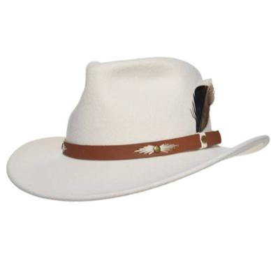 Stetson Western Woolfelt Hat Ivory-59 / L