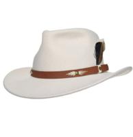 Stetson Western Woolfelt Hat Ivory-57 / M