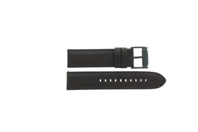 Horlogeband Fossil BQ2460 Leder Bruin 22mm