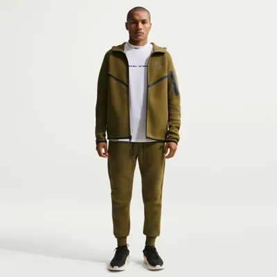 Nike Tech Fleece Trainingspak Heren Donkergroen - Maat L - Kleur: Donkergroen | Soccerfanshop