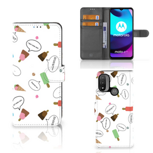 Motorola Moto E20 | E30 | E40 Book Cover IJsjes