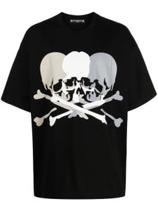 Mastermind World t-shirt en coton à imprimé tête de mort - Noir