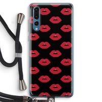 Lips: Huawei P20 Pro Transparant Hoesje met koord
