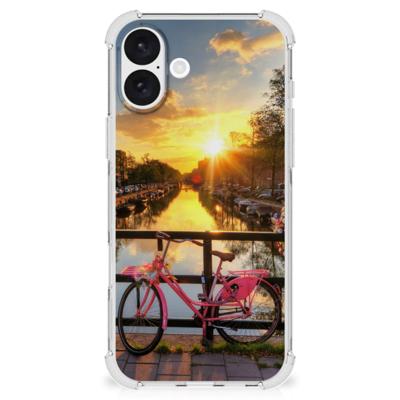 iPhone 16 Plus Telefoonhoesje met valbescherming Amsterdamse Grachten iPhone 16 Plus Telefoonhoesje met valbescherming Amsterdamse Grachten