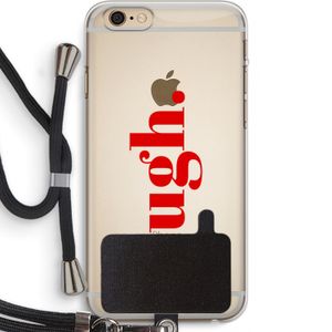 Ugh: iPhone 6 PLUS / 6S PLUS Transparant Hoesje met koord