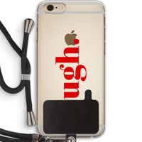 Ugh: iPhone 6 PLUS / 6S PLUS Transparant Hoesje met koord Ugh: iPhone 6 PLUS / 6S PLUS Transparant Hoesje met koord