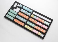 Ducky Cotton Candy Keycap set keycaps ABS, QWERTY-set - thumbnail