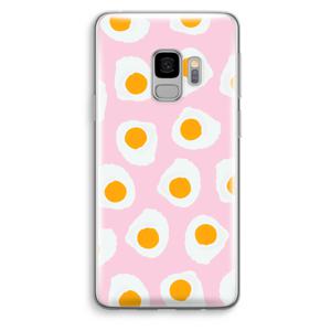 Dancing eggs: Samsung Galaxy S9 Transparant Hoesje