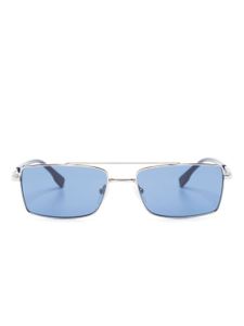 Karl Lagerfeld lunettes de soleil rectangulaires - Bleu