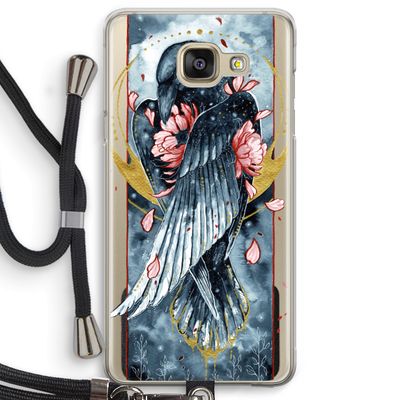 Golden Raven: Samsung Galaxy A5 (2016) Transparant Hoesje met koord