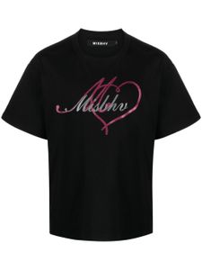 MISBHV t-shirt à logo pailleté - Noir