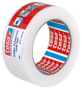 TESA 04665-00000-00 duct tape Geschikt voor gebruik binnen Geschikt voor buitengebruik 25 m Transparant