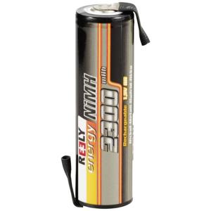 Reely NiMH accupack NiMH AA (penlite) 1.2 V 2300 mAh Met soldeerlip