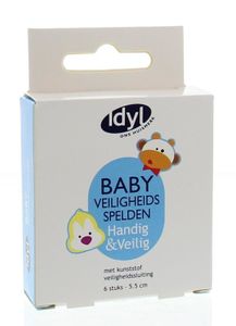 Idyl Baby veiligheidsspelden 5.5cm (6 st)