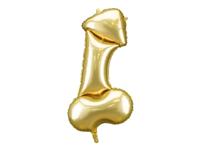 Folieballon Penis Goud Groot 88cm