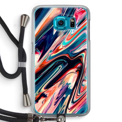 Quantum Being: Samsung Galaxy S6 Transparant Hoesje met koord
