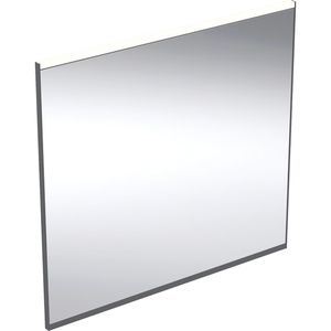 Geberit Option spiegel met verlichting en verwarming 75x70cm zwart