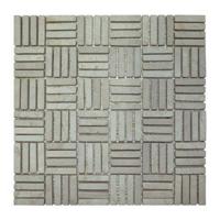 Stabigo Parquet VH 1x4.8 Cream mozaiek 30x30 cm creme mat - thumbnail
