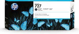 HP Inktcartridge 727 Origineel Matzwart 300 ml C1Q12A 1 stuk(s)