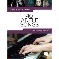 Hal Leonard Really Easy Piano 40 Adele Songs songboek voor piano - thumbnail