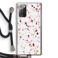 Terrazzo N°9: Samsung Galaxy Note 20 / Note 20 5G Transparant Hoesje met koord