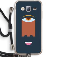 Mono M: Samsung Galaxy J3 (2016) Transparant Hoesje met koord