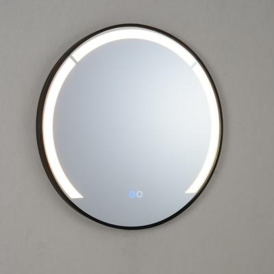 Badkamerspiegel Ø 60 cm Ronde Badkamerspiegel Met Dimbare LED-verlichting 3 Kleurtemperaturen