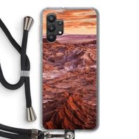 Mars: Samsung Galaxy A32 5G Transparant Hoesje met koord
