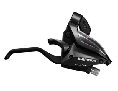 SHIMANO versteller (rechts) met remhendel 7 speed st-ef500 2 vingers zwart