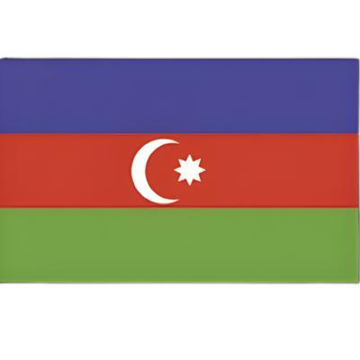 Vlag Azerbeidzjan - 90 x 150 cm - Azerbeidzjaanse Vlaggen - Az?rbaycan / Azerbaijani