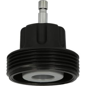 KS Tools 150.1958 Koelvloeistofadapter M62,7 x 3,0, zwart