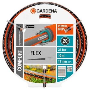 Gardena 18030 tuinslang 10 m Bovengronds Stof/Weefsel Zwart, Oranje