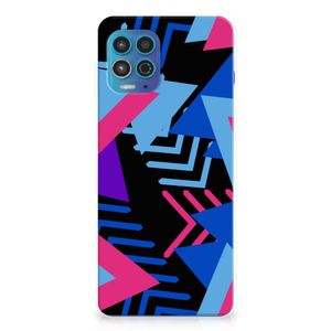 Motorola Moto G100 TPU Hoesje Funky Triangle