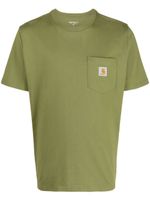 Carhartt WIP t-shirt en coton à patch logo - Vert - thumbnail