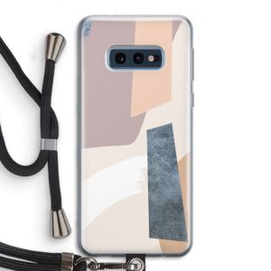 Luca: Samsung Galaxy S10e Transparant Hoesje met koord