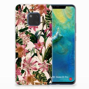 Huawei Mate 20 Pro TPU Case Flowers