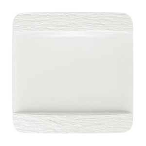 VILLEROY & BOCH - Manufacture Rock Blanc - Dinerbord vierkant 28cm