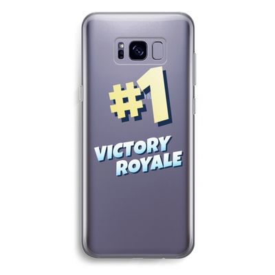 Victory Royale: Samsung Galaxy S8 Plus Transparant Hoesje