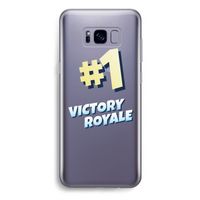 Victory Royale: Samsung Galaxy S8 Plus Transparant Hoesje