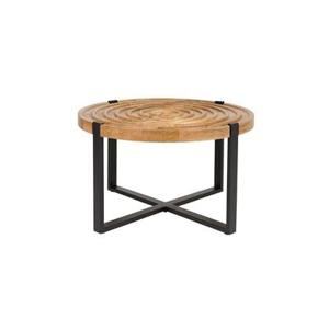 Housecraft Living Buz Salontafel Rond 60 cm Mangohout - Bruin