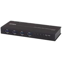 ATEN US3344i industriële hub switch 4x4 USB 3.1 Gen 1 - thumbnail