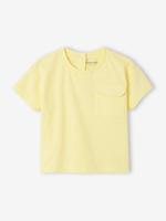 T-shirt baby met korte mouwen fluoriserend geel
