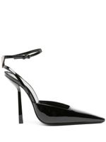 Saint Laurent escarpins Anouk 115 mm à bride arrière - Noir