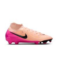 Nike Phantom Luna II Pro Gras Voetbalschoenen (FG) Zalmroze Felroze Zwart