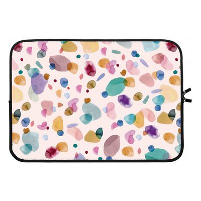 Terrazzo Memphis Pink: Laptop sleeve 13 inch
