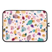 Terrazzo Memphis Pink: Laptop sleeve 13 inch