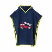 Playshoes badponcho Brandweerauto Marine Maat - thumbnail