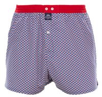 McAlson Boxer met binnenbroek printje blauw